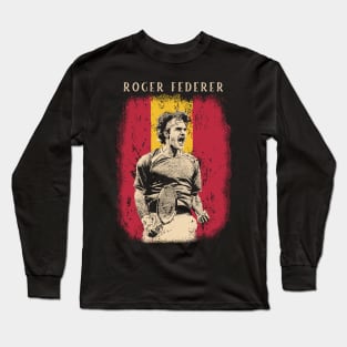 Roger Federer Long Sleeve T-Shirt